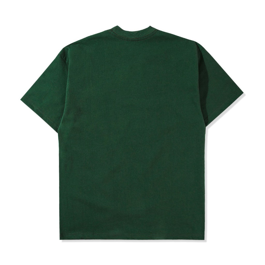 Real Heavy SS Pocket T Shirt 16s Green - Kaos Kantong Hijau